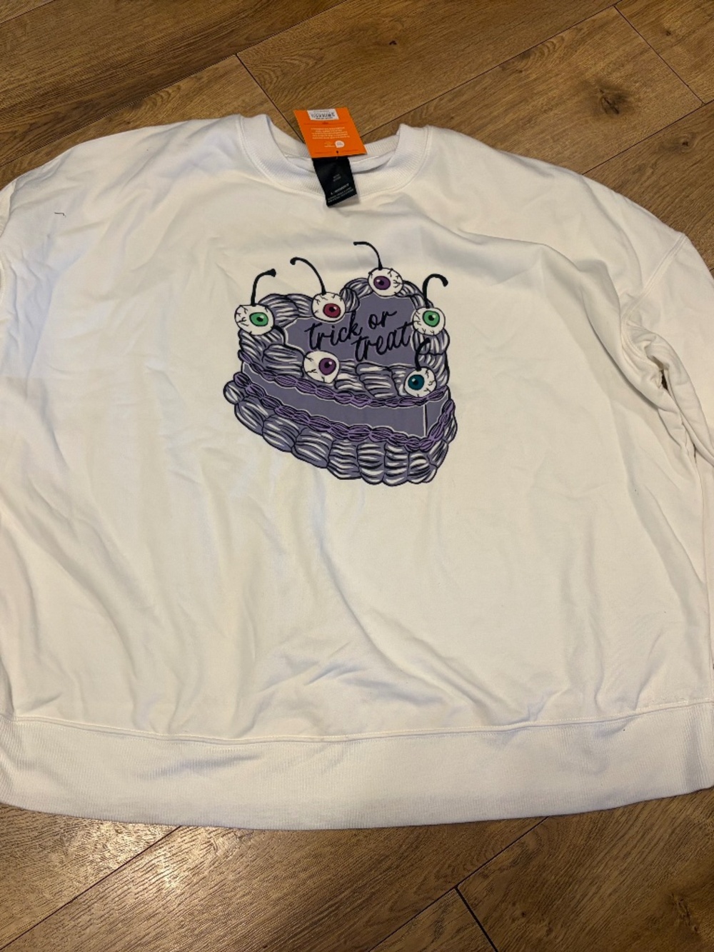 Womens halloween sweater NWT Large